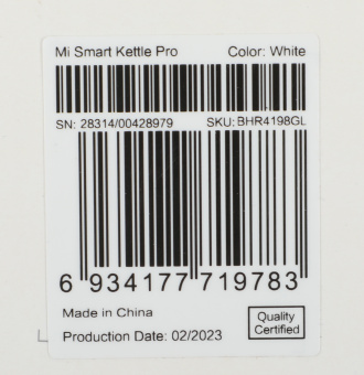 Чайник электрический Xiaomi Mi Smart Kettle Pro 1.5л. 1800Вт белый корпус: металл/пластик (BHR4198GL) - цена, купить или заказать с доставкой в интернет-магазине Чайник электрический Xiaomi Mi Smart Kettle Pro 1.5л. 1800Вт белый корпус: металл/пластик (BHR4198GL) - купить недорого с доставкой в интернет-магазине