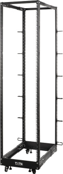 Стойка двухрамная Lanmaster TWT-RACK2-42U-LT-ADJ 42U 600ммX1020мм 360кг черный - купить недорого с доставкой в интернет-магазине