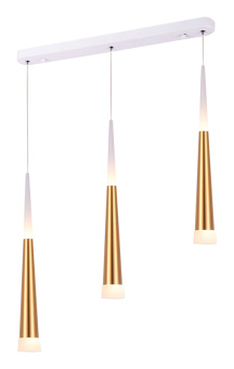 Светильник Hiper Cone H822-1 подвес. 3000K цв.св.:белый теплый белый/золотистый - купить недорого с доставкой в интернет-магазине