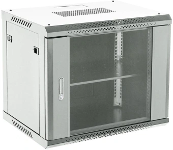 Шкаф коммутационный Rexant (04-0654-111) настенный 6U 400x542мм пер.дв.стекл серый - купить недорого с доставкой в интернет-магазине