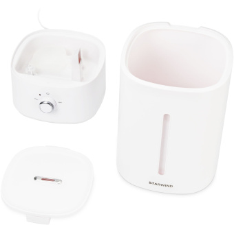 Увлажнитель воздуха Starwind SHC1536 30Вт (ультразвуковой) белый - купить недорого с доставкой в интернет-магазине