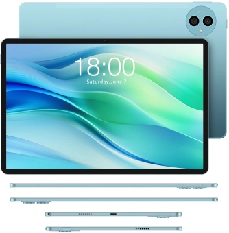 Планшет Teclast P50 Premium Set T606 (1.6) 8C RAM6Gb ROM128Gb 11" IPS 1280x800 LTE Android 14 голубой 13Mpix 5Mpix BT GPS WiFi Touch microSD 1Tb 8000mAh - купить недорого с доставкой в интернет-магазине