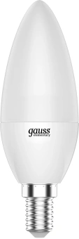 Лампа светодиодная Gauss Elementary 10Вт цок.:E14 свеча 220B св.свеч.бел.нейт. C37 (упак.:1шт) (33120) - купить недорого с доставкой в интернет-магазине