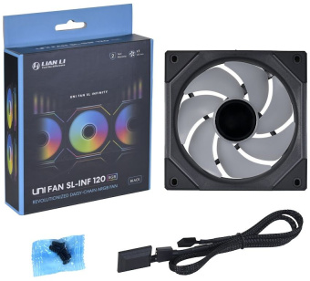 Вентилятор Lian-Li UNI FAN IN 120 Single Black LED Ret - купить недорого с доставкой в интернет-магазине