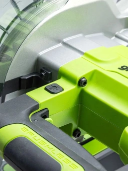 Торцовочная пила Greenworks GD24MS216 4800об/мин d=216мм - купить недорого с доставкой в интернет-магазине