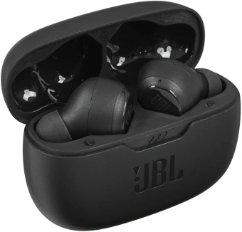 Гарнитура внутриканальные JBL Wave Beam черный беспроводные bluetooth в ушной раковине (JBLWBEAMBLK) - купить недорого с доставкой в интернет-магазине