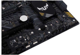 Материнская плата Asus TUF GAMING B550-PLUS Soc-AM4 AMD B550 4xDDR4 ATX AC`97 8ch(7.1) 2.5Gg RAID+HDMI+DP - купить недорого с доставкой в интернет-магазине