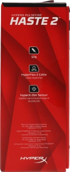 Мышь HyperX Pulsefire Haste 2 черный оптическая 26000dpi USB 5but (6N0A7AA) - купить недорого с доставкой в интернет-магазине