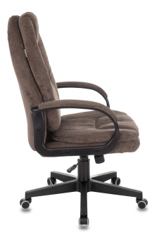 Кресло руководителя Бюрократ CH-868N Fabric коричневый Light-10 крестов. пластик - купить недорого с доставкой в интернет-магазине
