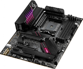 Материнская плата Asus ROG STRIX B550-XE GAMING WIFI Soc-AM4 AMD B550 4xDDR4 ATX AC`97 8ch(7.1) 2.5Gg RAID+HDMI+DP - купить недорого с доставкой в интернет-магазине