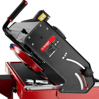 Плиткорез электрический Зубр ЭП-300-1500C 1500Вт красный/черный - купить недорого с доставкой в интернет-магазине