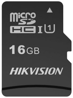 Флеш карта microSDHC 16Gb Class10 Hikvision HS-TF-C1(STD)/16G/Adapter + adapter - купить недорого с доставкой в интернет-магазине