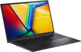 Ноутбук Asus VivoBook 17X K3704VA-AU051 Core i5 13500H 16Gb SSD512Gb Intel Iris Xe graphics 17.3" IPS FHD (1920x1080) noOS black WiFi BT Cam (90NB1091-M00210) - купить недорого с доставкой в интернет-магазине