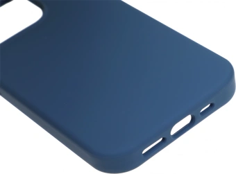 Чехол (клип-кейс) Deppa для Apple iPhone 15 Pro Liquid Silicone синий - купить недорого с доставкой в интернет-магазине