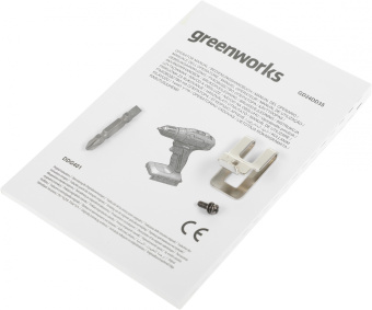 Дрель-шуруповерт Greenworks GD24DD35 аккум. патрон:быстрозажимной (3704007) - купить недорого с доставкой в интернет-магазине