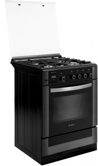 Плита Газовая Gefest ПГ 6300-03 0046 черный (стеклянная крышка) реш.чугун - цена, купить или заказать с доставкой в интернет-магазине Плита Газовая Gefest ПГ 6300-03 0046 черный (стеклянная крышка) реш.чугун - купить недорого с доставкой в интернет-магазине