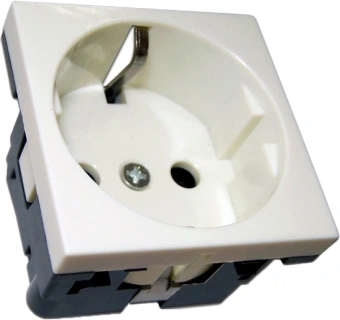 Розетка Lanmaster NM-EL45X45-WH настенная встраиваемая 45x45x41мм без крышки Mosaic белый - купить недорого с доставкой в интернет-магазине