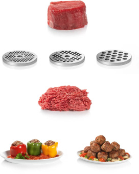 Мясорубка Bosch ProPower MFW66020 1800Вт белый/серый - купить недорого с доставкой в интернет-магазине