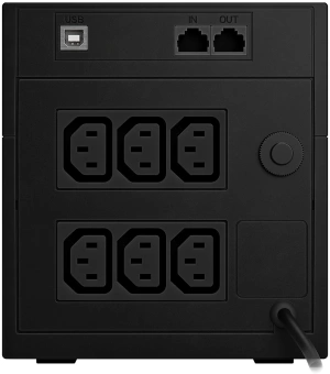 Источник бесперебойного питания Powercom Raptor Plus RPT1500IU 900Вт 1500ВА черный - купить недорого с доставкой в интернет-магазине
