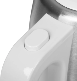 Чайник электрический Braun WK1500WH 1.7л. 2200Вт сталь/белый корпус: металл/пластик - купить недорого с доставкой в интернет-магазине