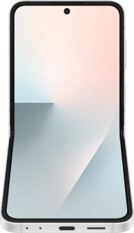 Смартфон Samsung SM-F761B Galaxy Flip7 FE 128Gb 8Gb белый раскладной 3G 4G 1Sim 6.7" 1080x2640 Android 16 50Mpix 802.11 a/b/g/n/ac/ax NFC GPS GSM900/1800 GSM1900 Protect - купить недорого с доставкой в интернет-магазине