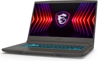 Ноутбук MSI Thin 15 B12UCX-2633XRU Core i5 12450H 16Gb SSD512Gb NVIDIA GeForce RTX 2050 4Gb 15.6" IPS FHD (1920x1080) FreeDOS grey WiFi BT Cam (9S7-16R831-2633) - купить недорого с доставкой в интернет-магазине