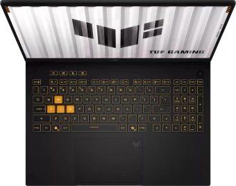 Ноутбук Asus TUF Gaming 16 FX610JP-TU037 Core i7 14650HX 16Gb SSD512Gb NVIDIA GeForce RTX 5070 8Gb 16" IPS WUXGA (1920x1200) без ОС black WiFi BT Cam (90NR0QV1-M001N0) - купить недорого с доставкой в интернет-магазине