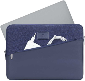 Чехол для ноутбука 13.3" Riva 7903 синий полиэстер (7903 BLUE) - купить недорого с доставкой в интернет-магазине