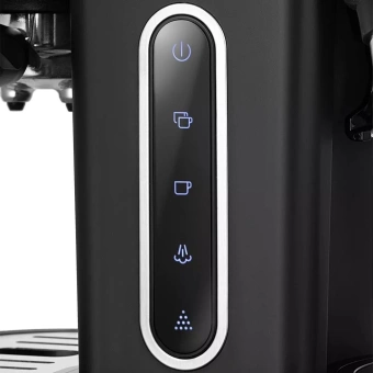 Кофеварка рожковая Kitfort КТ-7375 1150Вт черный - купить недорого с доставкой в интернет-магазине