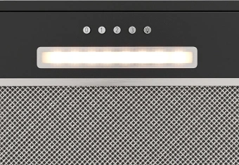 Вытяжка встраиваемая Elikor Cube Basic 60П-630-К3Д черный управление: кнопочное (1 мотор) - купить недорого с доставкой в интернет-магазине
