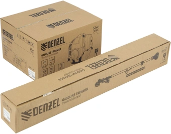 Триммер бензиновый Denzel DT-52S 3л.с. разбор.штан. реж.эл.:леска/нож - купить недорого с доставкой в интернет-магазине