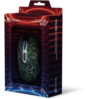 Мышь Оклик 905G INVASION черный оптическая 3600dpi USB для ноутбука 6but (405626) - купить недорого с доставкой в интернет-магазине
