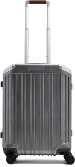 Чемодан Piquadro PQ-LM PQLM (BV7282PQLM/NCU) 40x55x20см 31л. 3.84кг. поликарбонат/натур.кожа темно-серый - купить недорого с доставкой в интернет-магазине