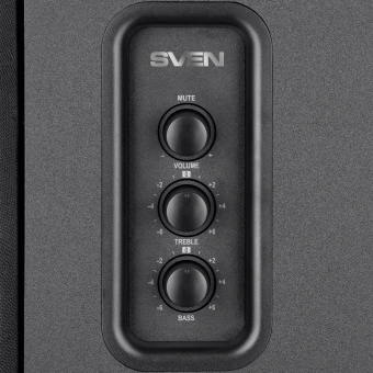 Колонки Sven АС SPS-830 2.0 черный 60Вт BT - купить недорого с доставкой в интернет-магазине