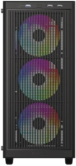 Корпус ID-Cooling Ware 310 черный без БП ATX 6x120mm 2xUSB2.0 1xUSB3.0 audio bott PSU - купить недорого с доставкой в интернет-магазине