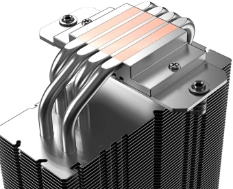 Устройство охлаждения(кулер) ID-Cooling FROZN A410 SE ARGB Soc-AM5/AM4/1200/1700/1851 серебристый/черный 4-pin 16-27.2dB Al+Cu 180W 720gr Ret (FROZN A410 SE ARGB) - купить недорого с доставкой в интернет-магазине