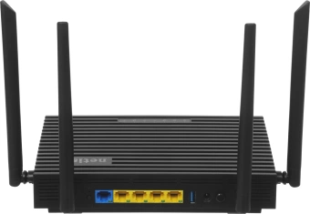 Роутер беспроводной Netis N6 AX1800 10/100/1000BASE-TX/4G ready черный - купить недорого с доставкой в интернет-магазине