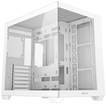 Корпус Deepcool CG530 WH белый без БП ATX 10x120mm 4x140mm 1xUSB2.0 2xUSB3.0 audio bott PSU - купить недорого с доставкой в интернет-магазине
