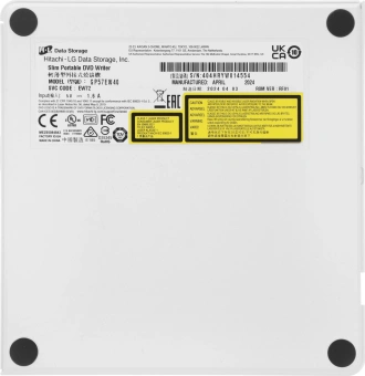 Привод DVD-RW LG GP57EW40 белый USB slim внешний RTL - купить недорого с доставкой в интернет-магазине