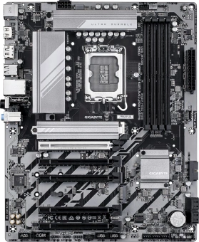 Материнская плата Gigabyte B860 DS3H WIFI6E Soc-1851 Intel B860 4xDDR5 ATX AC`97 8ch(7.1) 2.5Gg RAID+HDMI+DP - купить недорого с доставкой в интернет-магазине