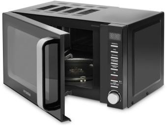 Микроволновая Печь Hyundai HYM-D3034 20л. 700Вт черный/хром - купить недорого с доставкой в интернет-магазине