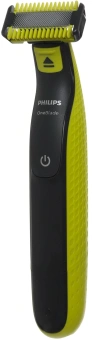 Бритва сетчатая Philips OneBlade QP2824/10 реж.эл.:3 питан.:аккум. черный/зеленый - купить недорого с доставкой в интернет-магазине