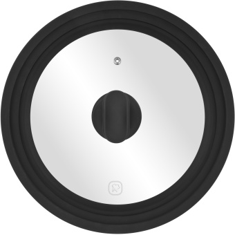 Крышка Rondell Weller RDA-1714 d=28см крыш.прозрачный руч.черная - цена, купить или заказать с доставкой в интернет-магазине Крышка Rondell Weller RDA-1714 d=28см крыш.прозрачный руч.черная - купить недорого с доставкой в интернет-магазине