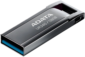 Флеш Диск A-Data 128GB UR340 AROY-UR340-128GBK USB3.2 черный - купить недорого с доставкой в интернет-магазине