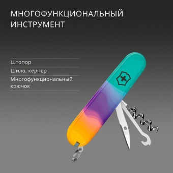 Нож перочинный Victorinox Companion Sydney Style (1.3909.E222) 91мм 16функц. ассорти подар.коробка в комплекте: шнурок на шею - купить недорого с доставкой в интернет-магазине
