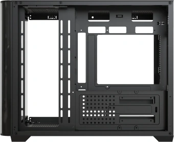 Корпус Formula Crystal U2M Floe черный без БП mATX 1xUSB3.0 1xUSB3.1 audio bott PSU - купить недорого с доставкой в интернет-магазине