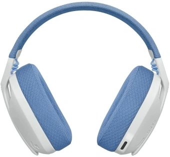 Наушники с микрофоном Logitech G435 белый/синий (981-001075) - купить недорого с доставкой в интернет-магазине