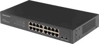 Коммутатор Mercusys MS116GS (L2) 16x1Гбит/с неуправляемый - купить недорого с доставкой в интернет-магазине