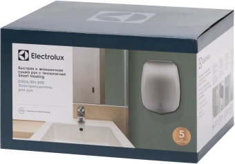 Сушилка для рук Electrolux EHDA/BH-800 800Вт серебристый - купить недорого с доставкой в интернет-магазине