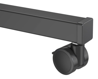 Стол для ноутбука Cactus VM-FDE103 столешница МДФ черный 91.5x56x123см (CS-FDE103BBK) - купить недорого с доставкой в интернет-магазине